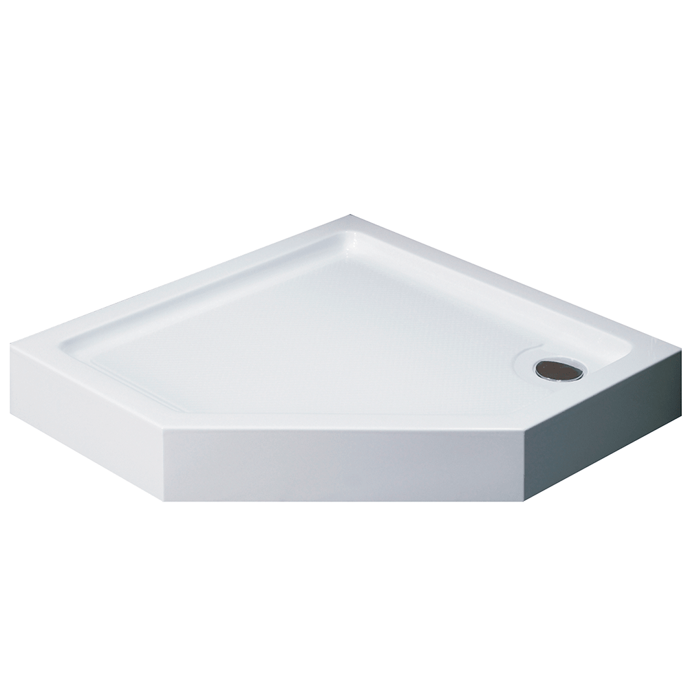 душевой поддон black&white stellar wind p-10h 100x100 белый