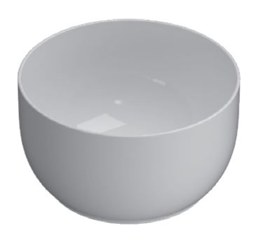 умывальник накладной globo t-edge te038bi белый