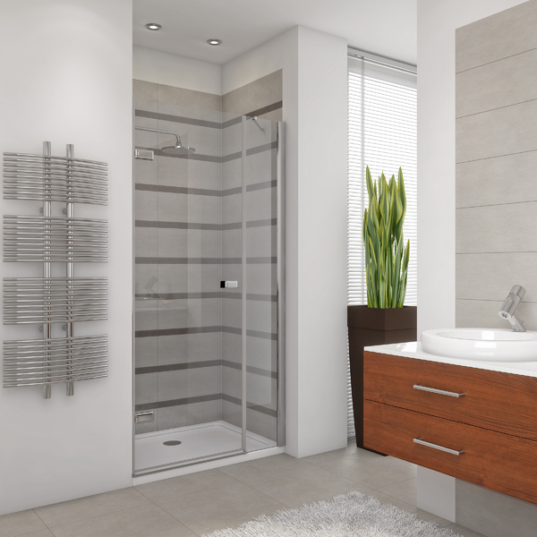 душевая дверь gutewetter trend door gk-862bp 133 (золото металлик/стекло бесцветное two)