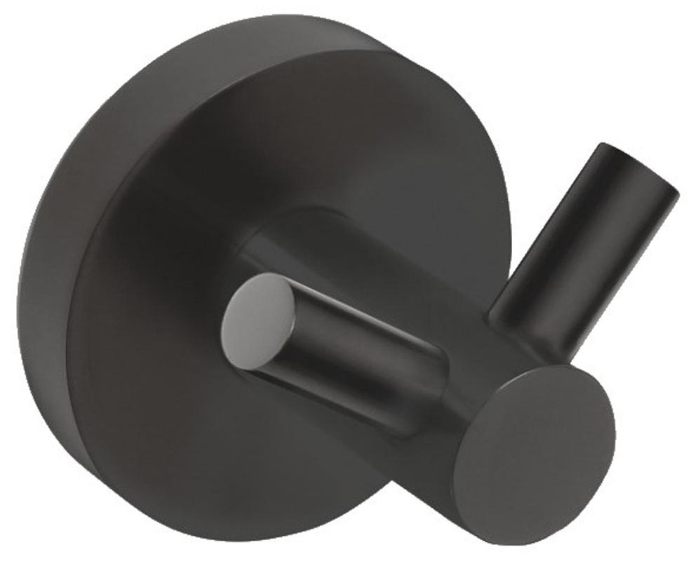 крючок bemeta dark 104106030 двойной, черный