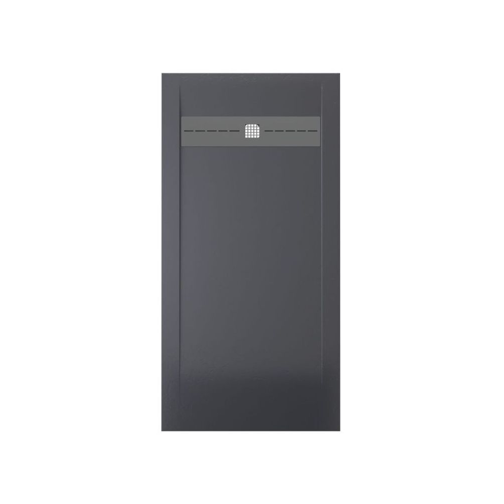 душевой поддон allen brau infinity 160x80 8.21006-am антрацит