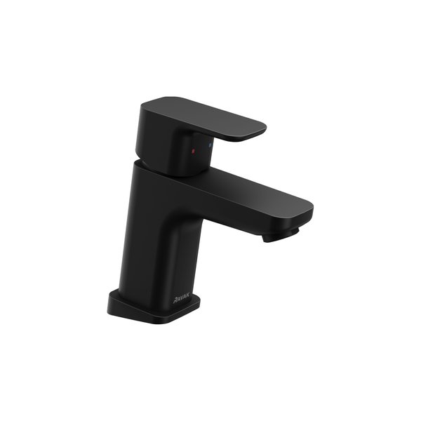 смеситель для умывальника ravak 10° free black td f 012.20 без донного клапана черный матовый