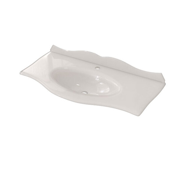 умывальник врезной caprigo bourget 90 gc18r 11013 белый