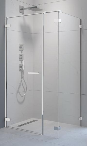 душевой уголок radaway arta kds i 140x80 прозрачное/хром