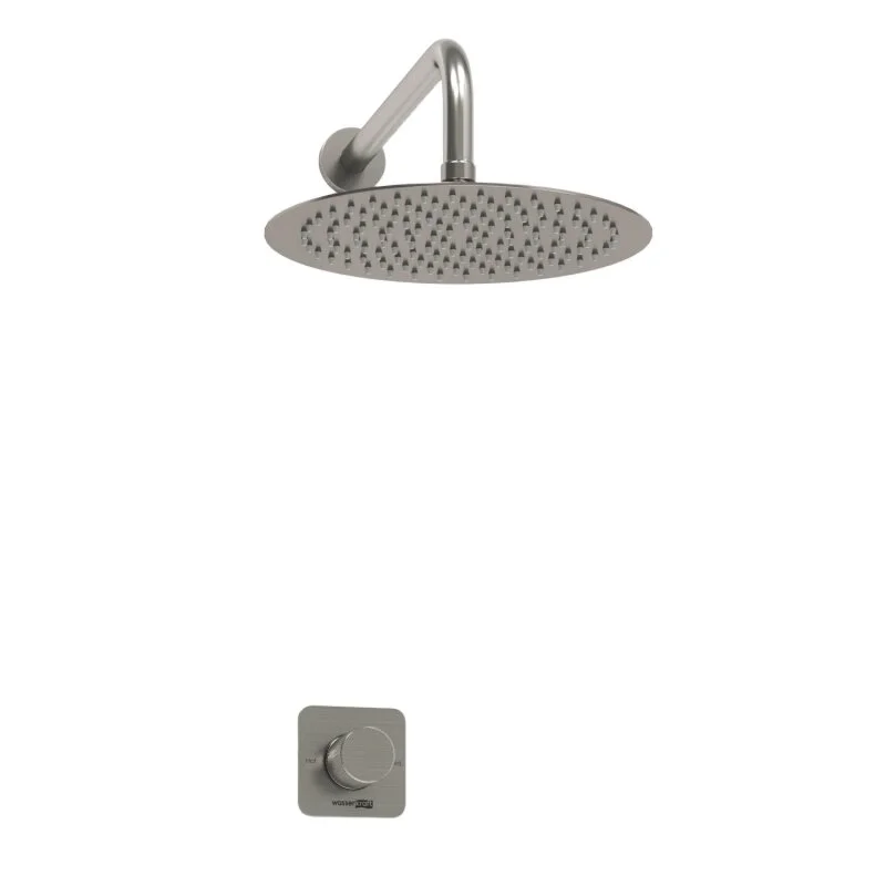 душевая система скрытого монтажа wasserkraft tauber a6451.097.121 никель