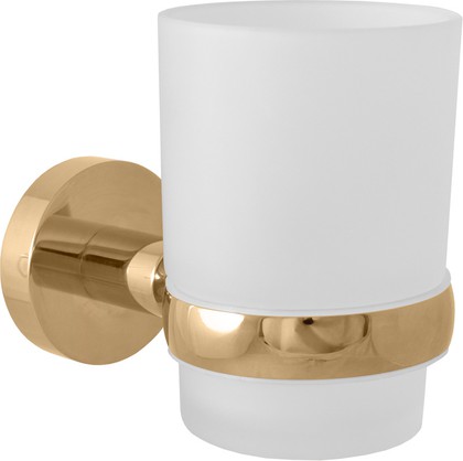 стакан с держателем rav-slezak colorado coa0201z золото
