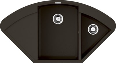кухонная мойкa omoikiri sakaime 105c-dc 105.7х57.5 темный шоколад