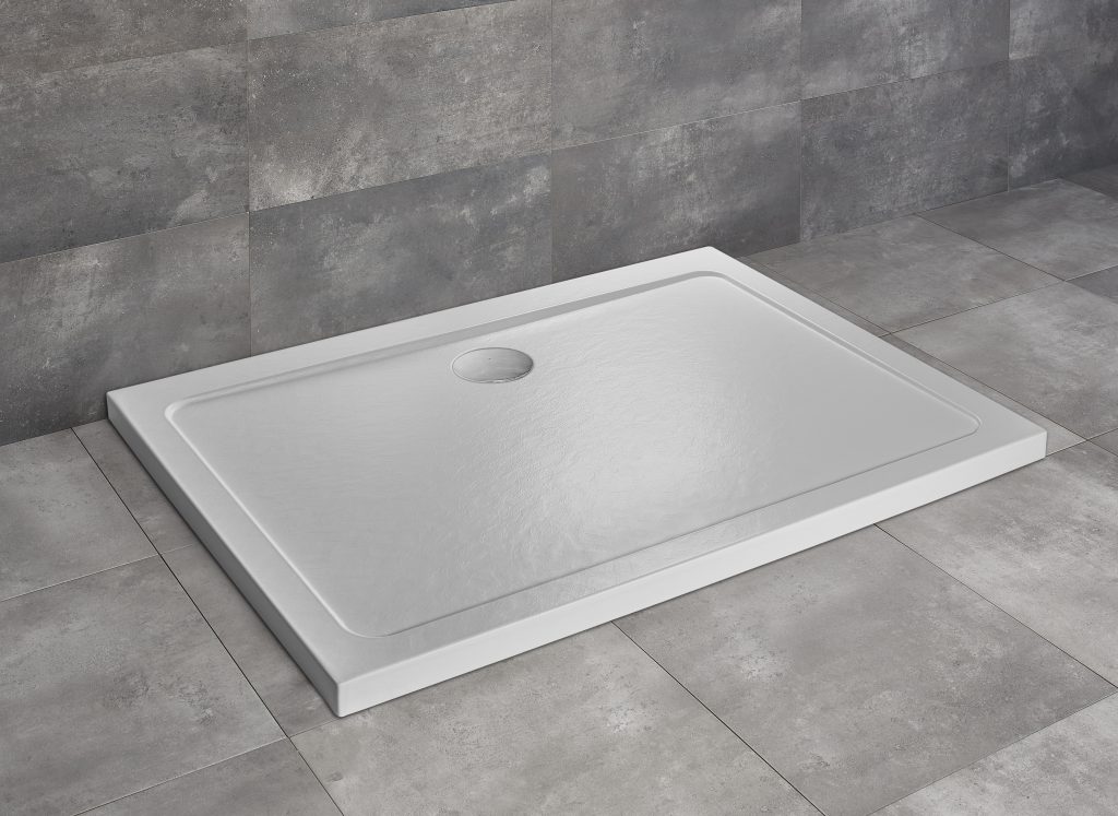 душевой поддон radaway doros d 130x90 stone white