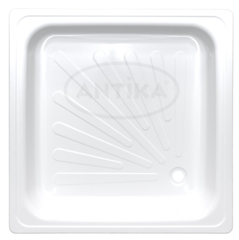 душевой поддон виз antika 70x70x15 белый