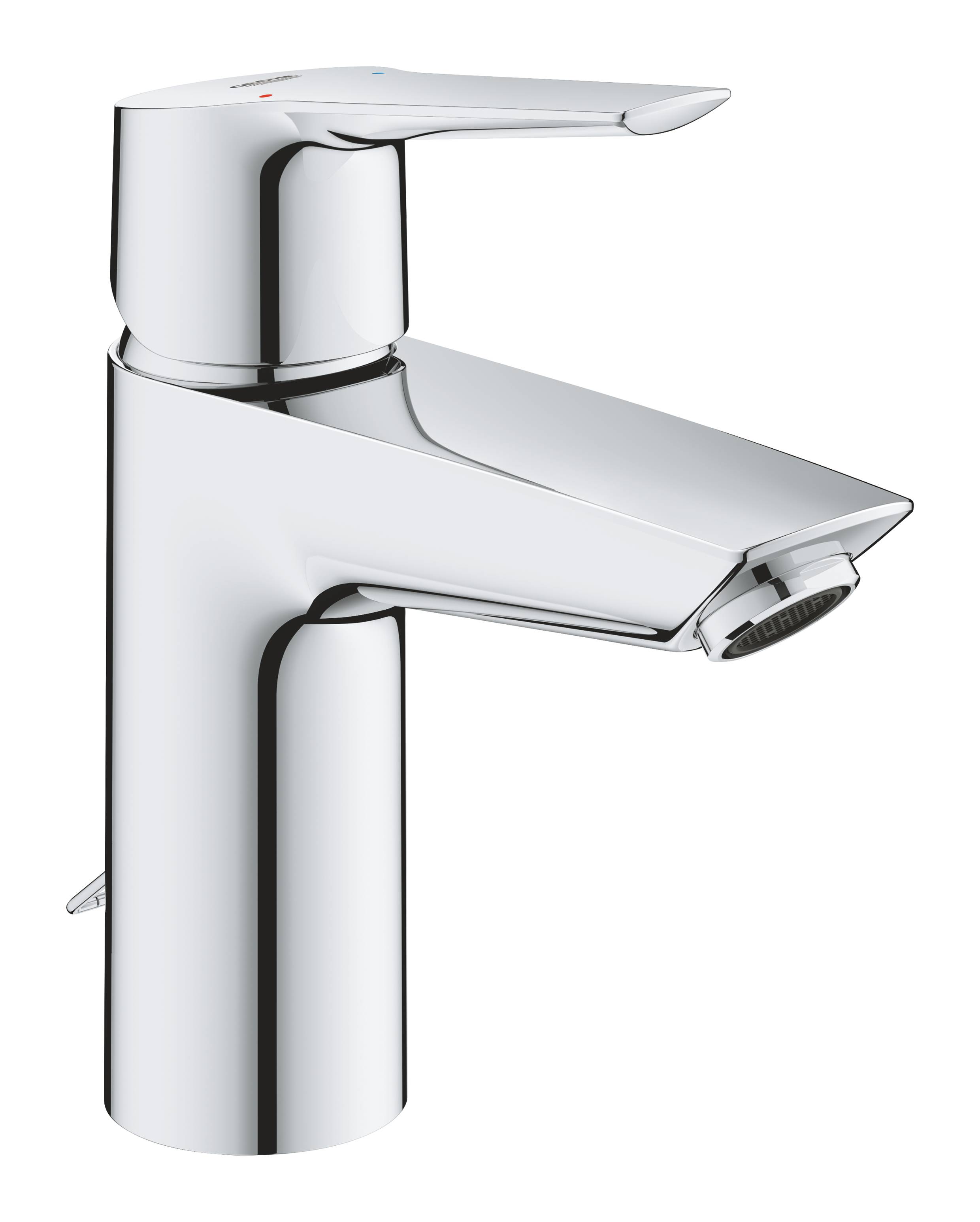смеситель для умывальника grohe start 32278002 с донным клапаном, хром