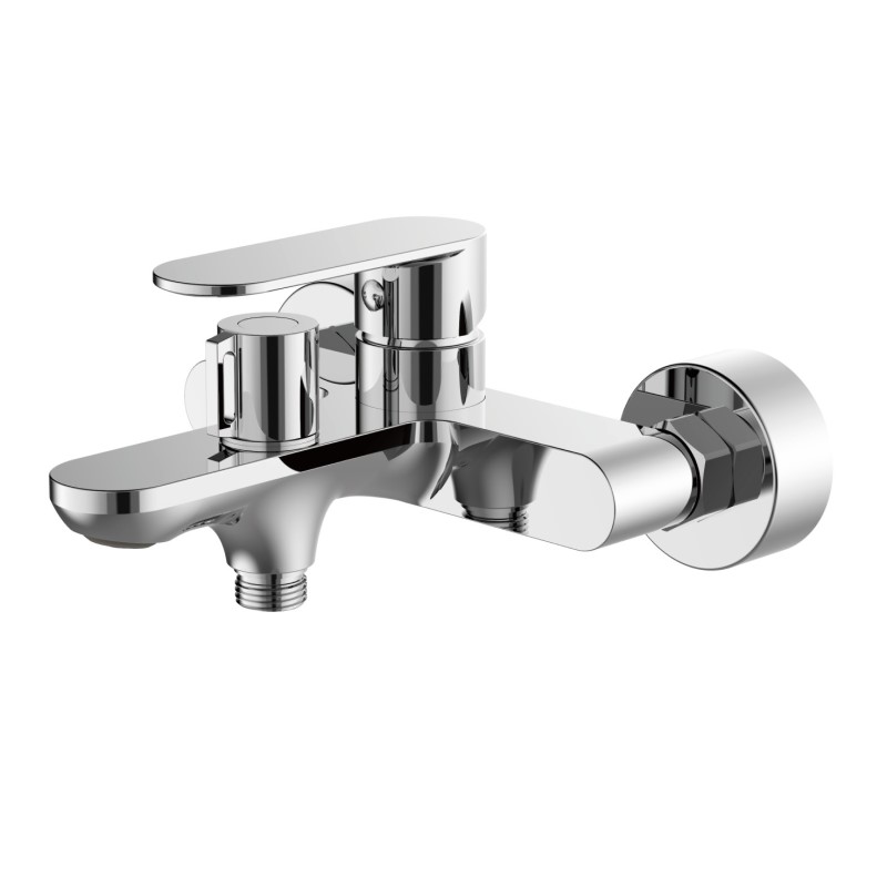 смеситель для ванны haiba hb60590 хром