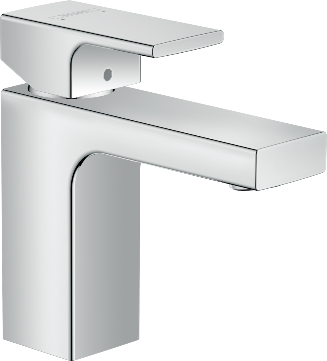 смеситель для умывальника hansgrohe vernis shape 100 71569000 хром