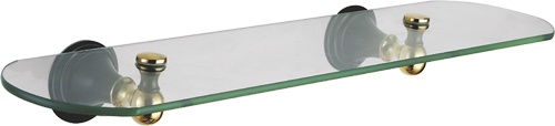 стеклянная полка fixsen luksor fx-71603b