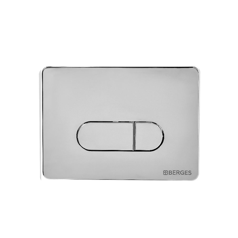 клавиша для инсталляции berges novum d3 040033 хром глянец