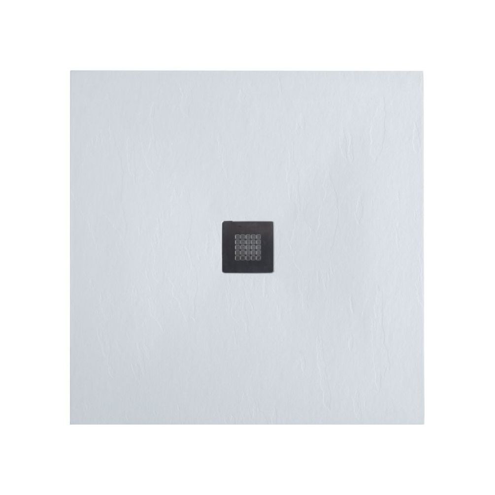 душевой поддон allen brau priority 90x80 8.31001-21 белый камень