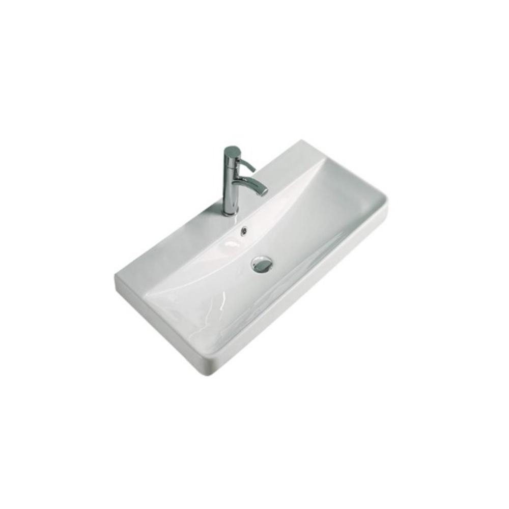 умывальник мебельный volna nice 81x35,5 белый