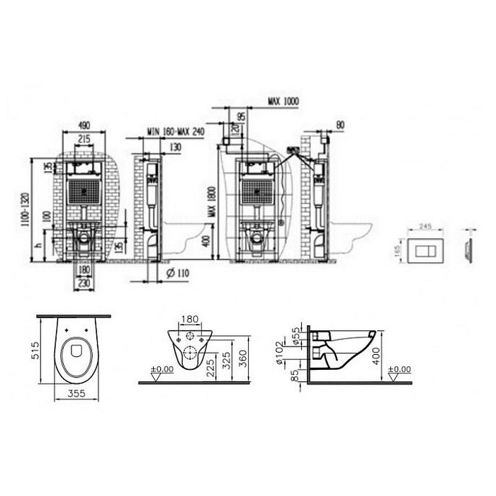 Душевой уголок Radaway Fuenta New KDJ B 90x110 L/R фото 2 душевой уголок radaway fuenta new kdj b 90x110 l/r фото 2