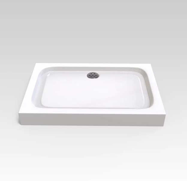 душевой поддон veconi tezeo acrylic tz-04 120x90 белый