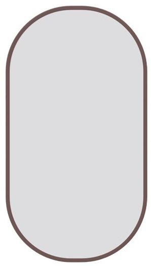 зеркало caprigo контур 55 м-359-l809 коричневый