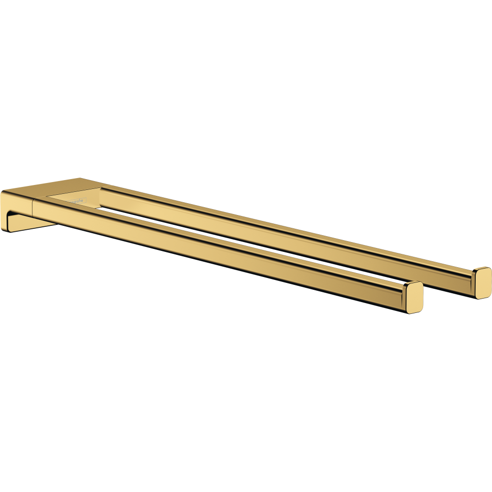 полотенцедержатель hansgrohe addstoris 41770990 полированное золото