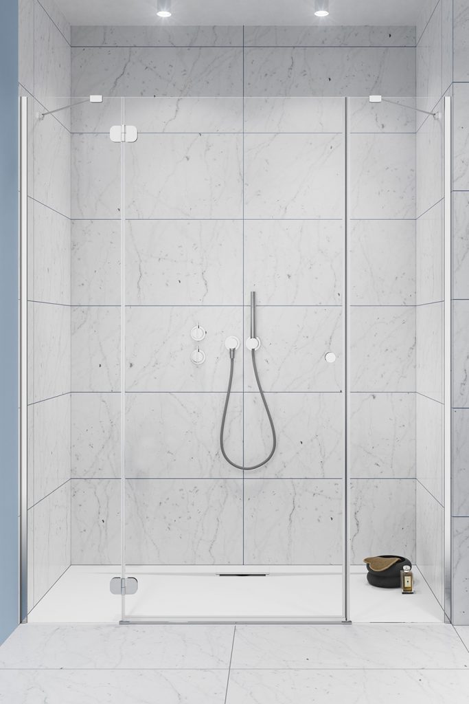 душевая дверь radaway torrenta dwjs 140x195 стекло прозрачное