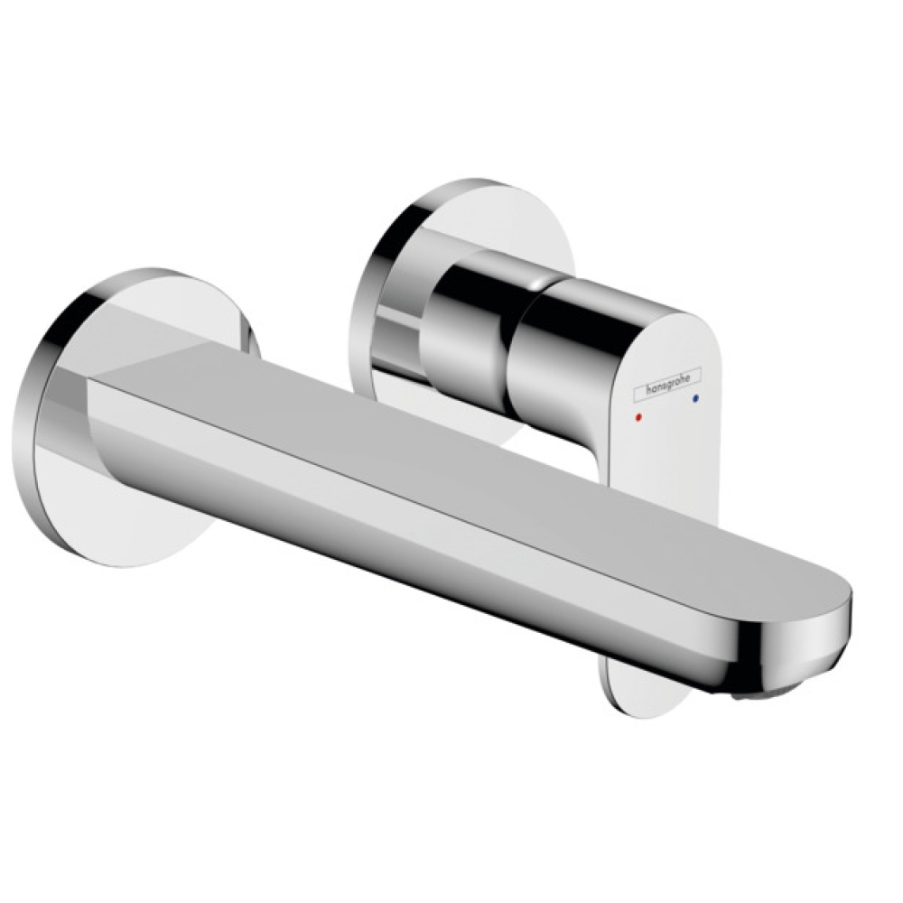 смеситель скрытого монтажа для умывальника hansgrohe rebris s 72528000 хром