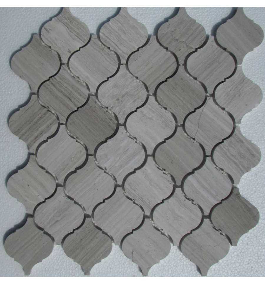 мозаика fk marble arabesco white wooden 29.5 х 30.5