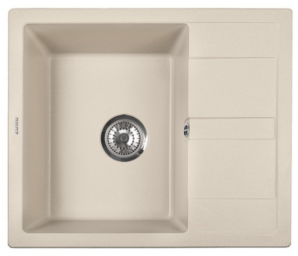 кухонная мойка zorg apollo 65x50 песчаный берег