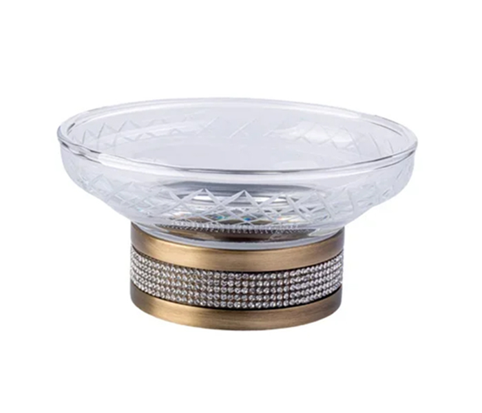 мыльница boheme royale cristal 10930-br бронза