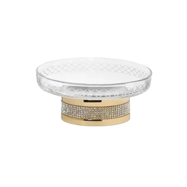 мыльница boheme royale cristal 10930-g золото