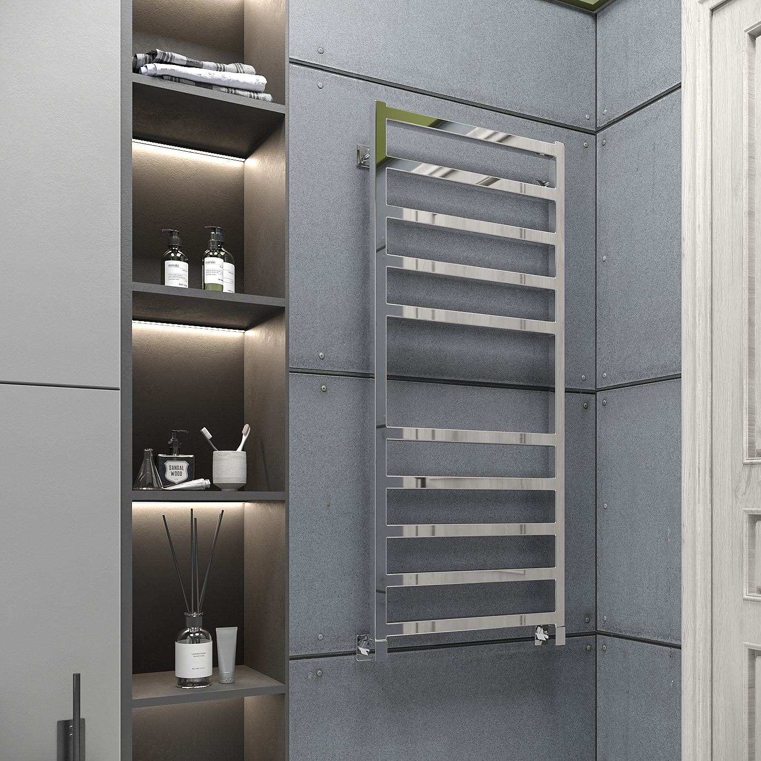 полотенцесушитель водяной stinox ancona 50x120