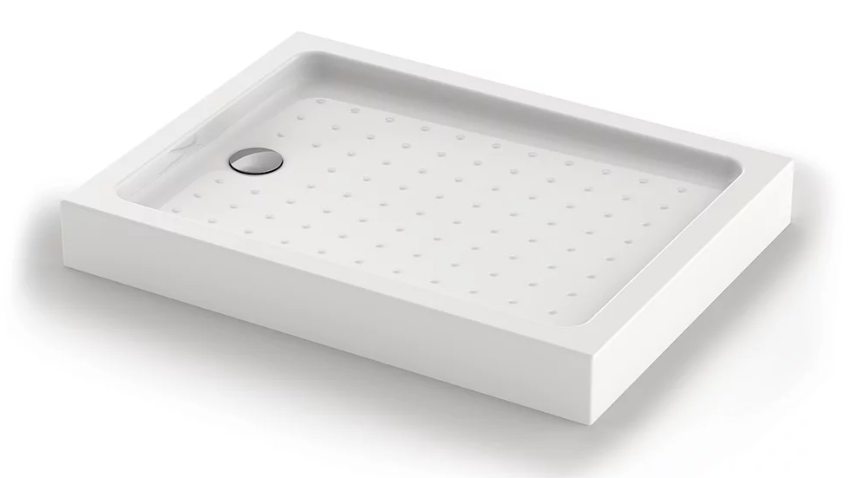 душевой поддон veconi tezeo acrylic tz54-10090-c5 100x90 белый