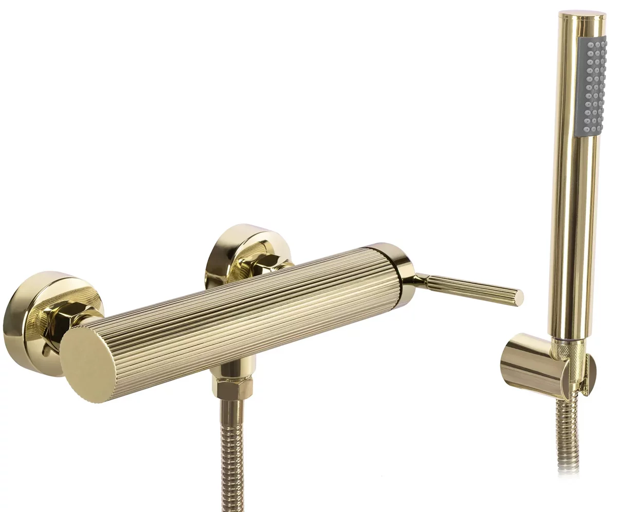смеситель для душа rea argon gold rea-b7807 золотой глянец