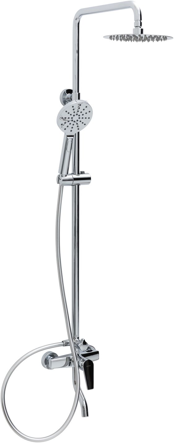 душевая система allen brau eclipse 5.e1007-00 хром