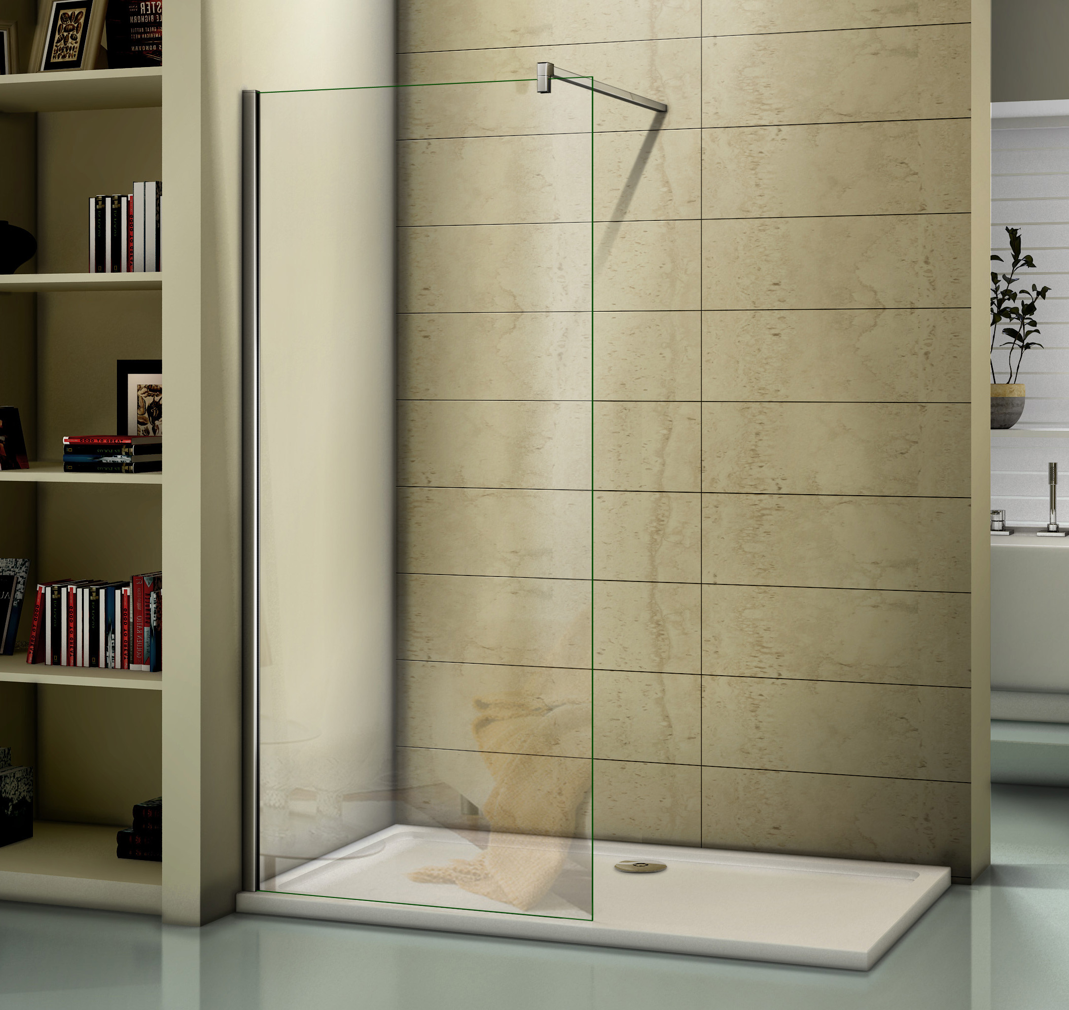 душевая стенка good door walk in sp-100-c-ch 100х195