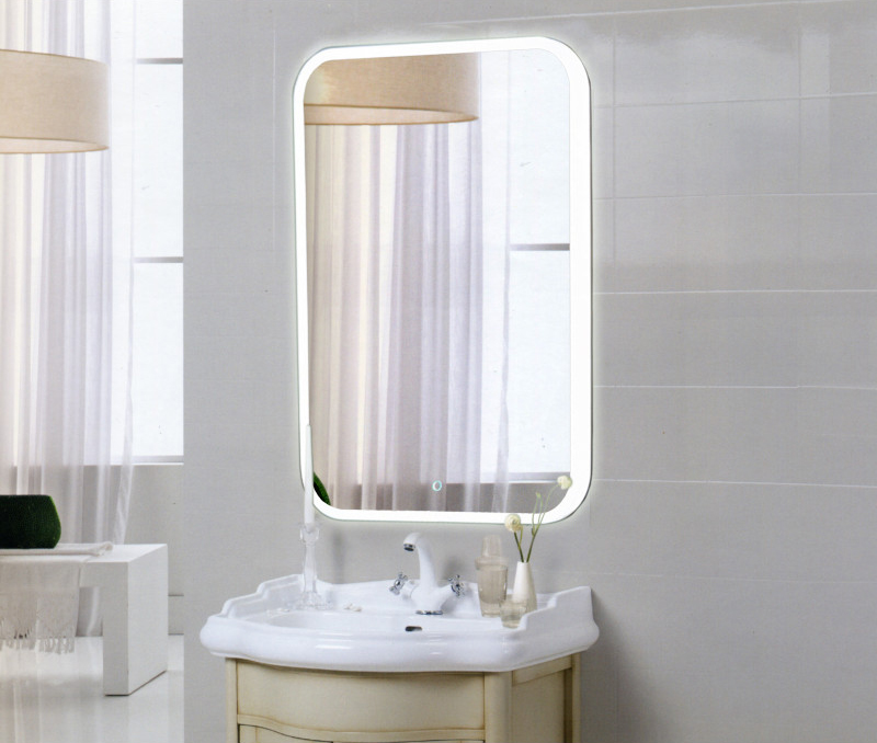 зеркало relisan alexandria 60x80 с led-подсветкой