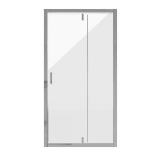 душевая дверь niagara nova ng-63-9a 90x195 стекла прозрачные, профиль хром