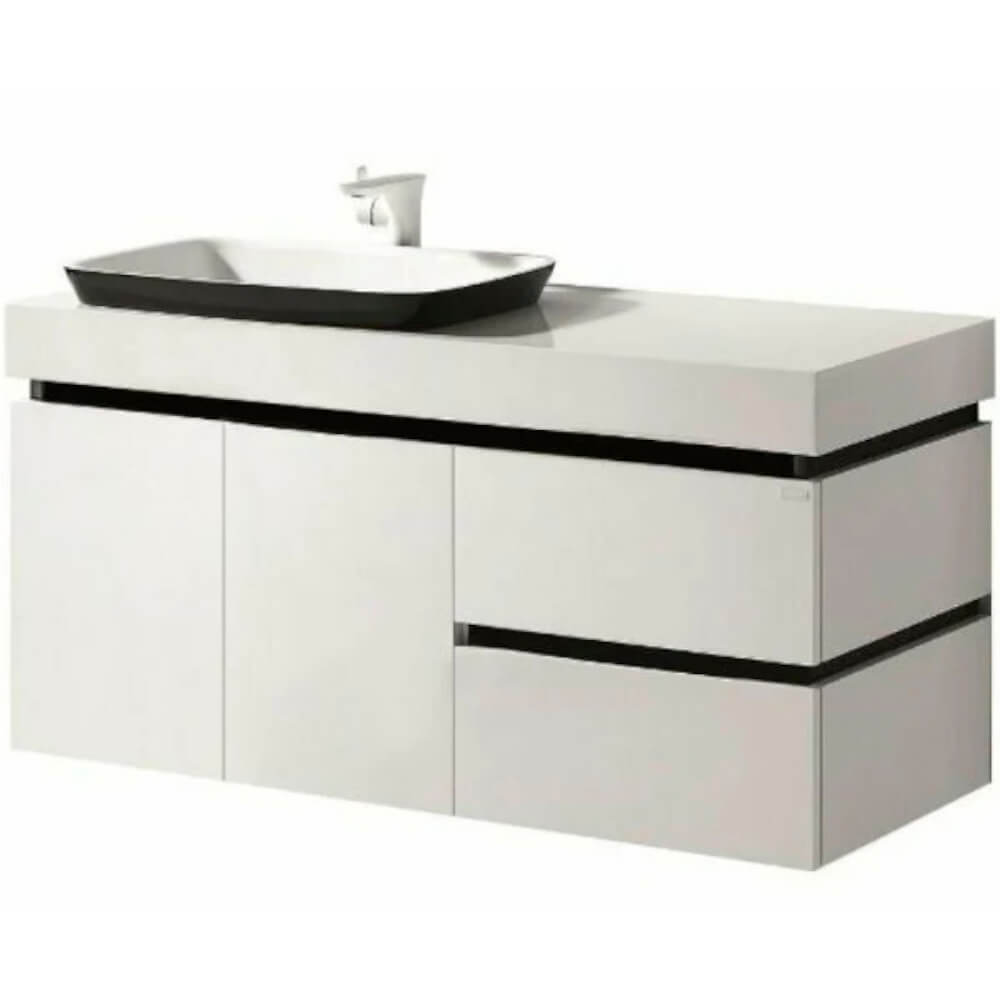 тумба с умывальником orans bc-6019-1200l белый