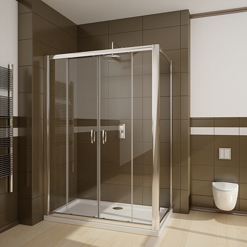 Душевой уголок Radaway Premium Plus DWJ+S 100x100 стекло прозрачное фото 3 душевой уголок radaway premium plus dwj+s 100x100 стекло прозрачное фото 3