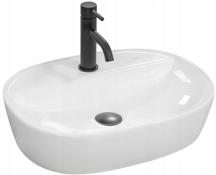 умывальник rea carina 50x38,5 белый