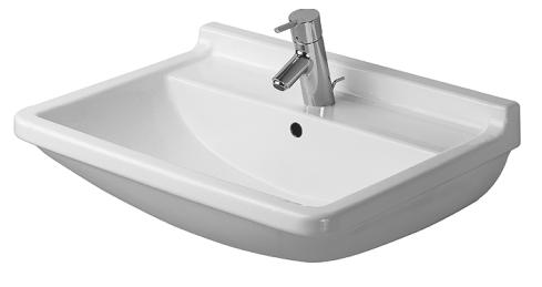 умывальник duravit starck 3 0300550000 55x42