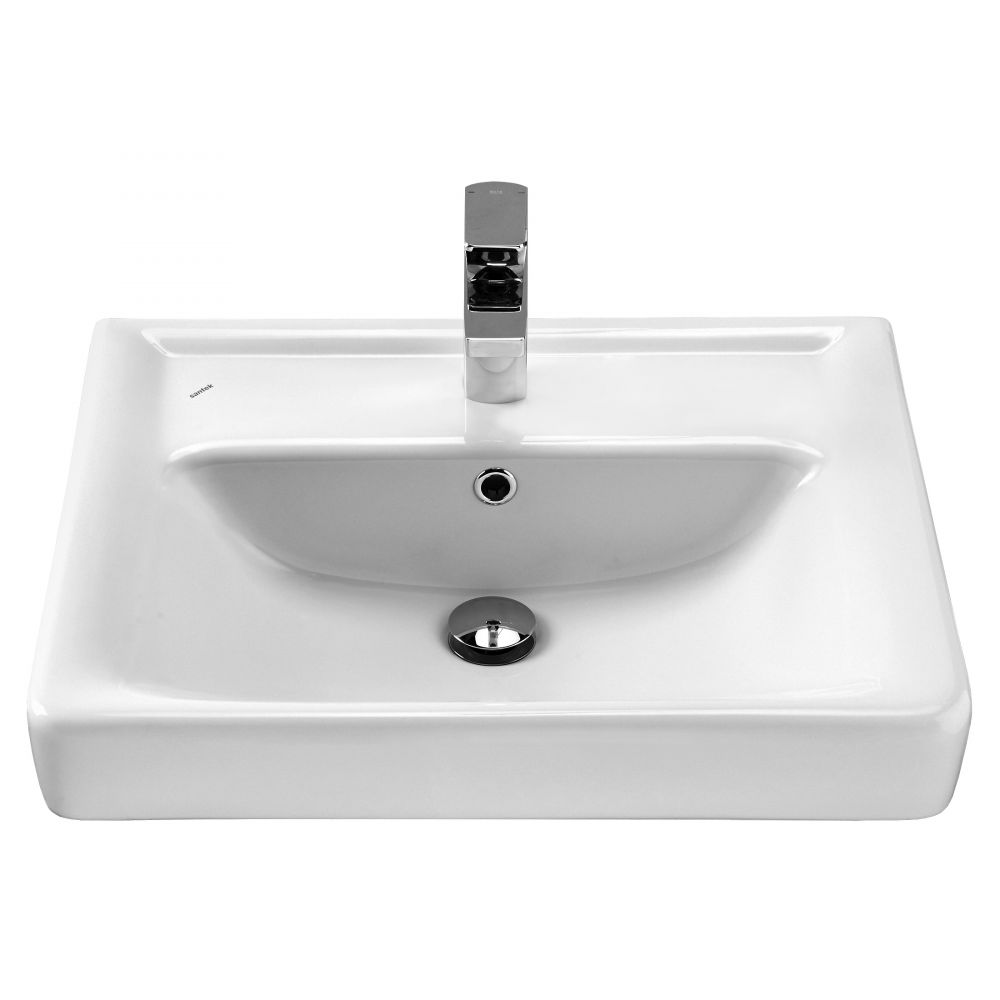умывальник santek тигода 60 1wh302082 60x47 белый