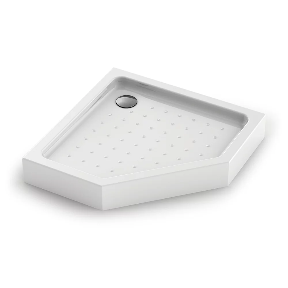 душевой поддон veconi tezeo acrylic tz53-100-c5 100x100 белый