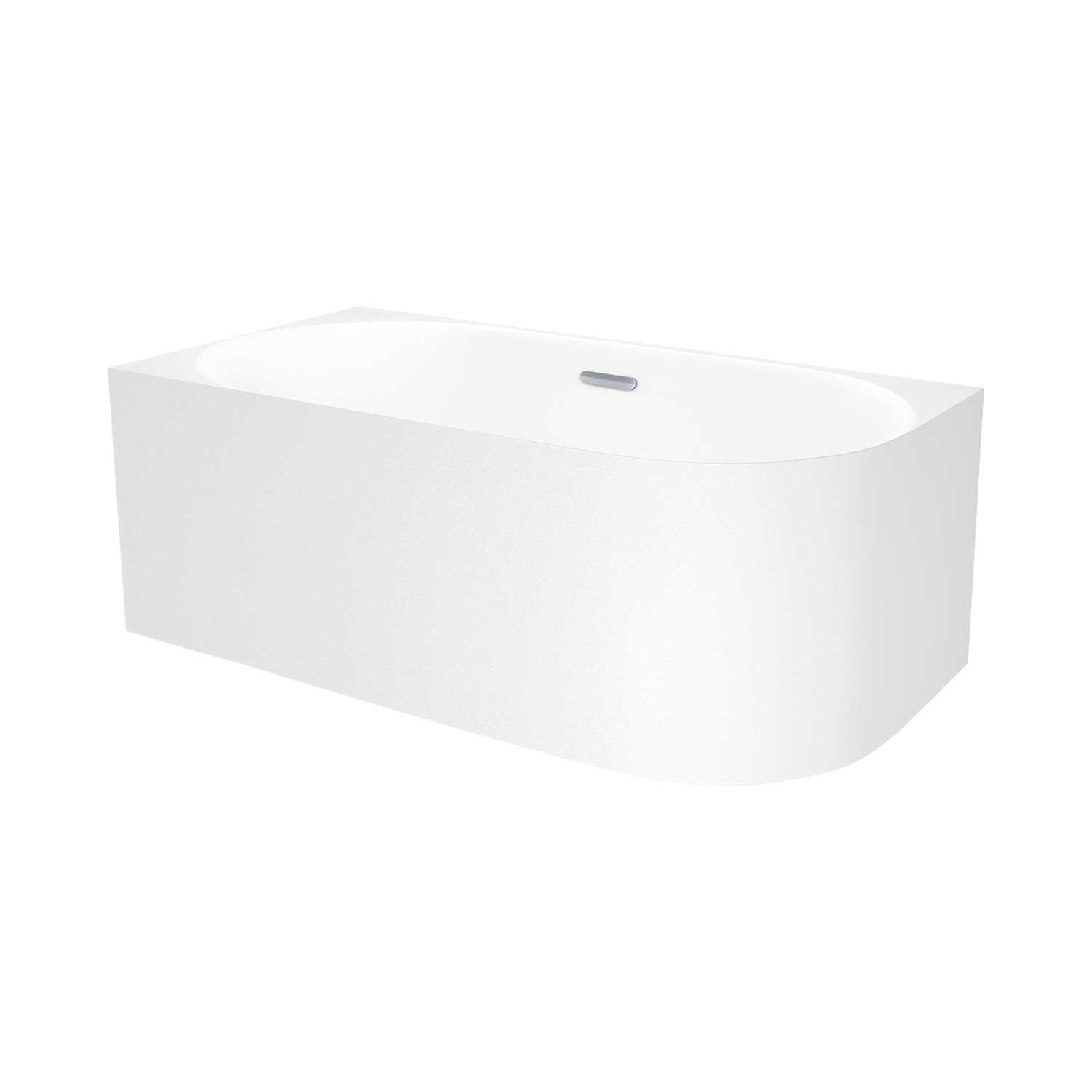 ванна акриловая wellsee collaro mini 140x70 (слив-перелив хром) белый глянец (левая)