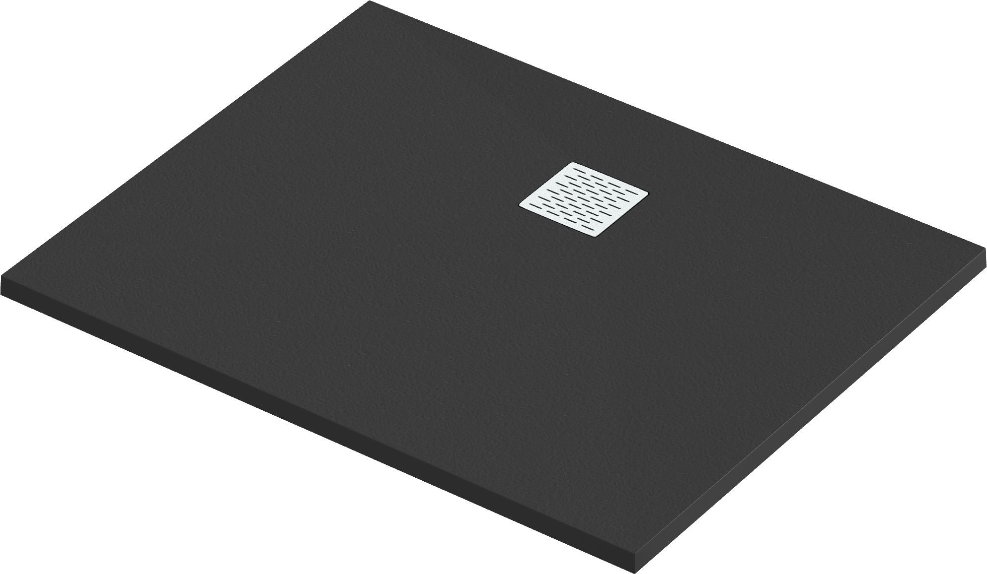 душевой поддон gooddoor essentia 2 90x80 черный
