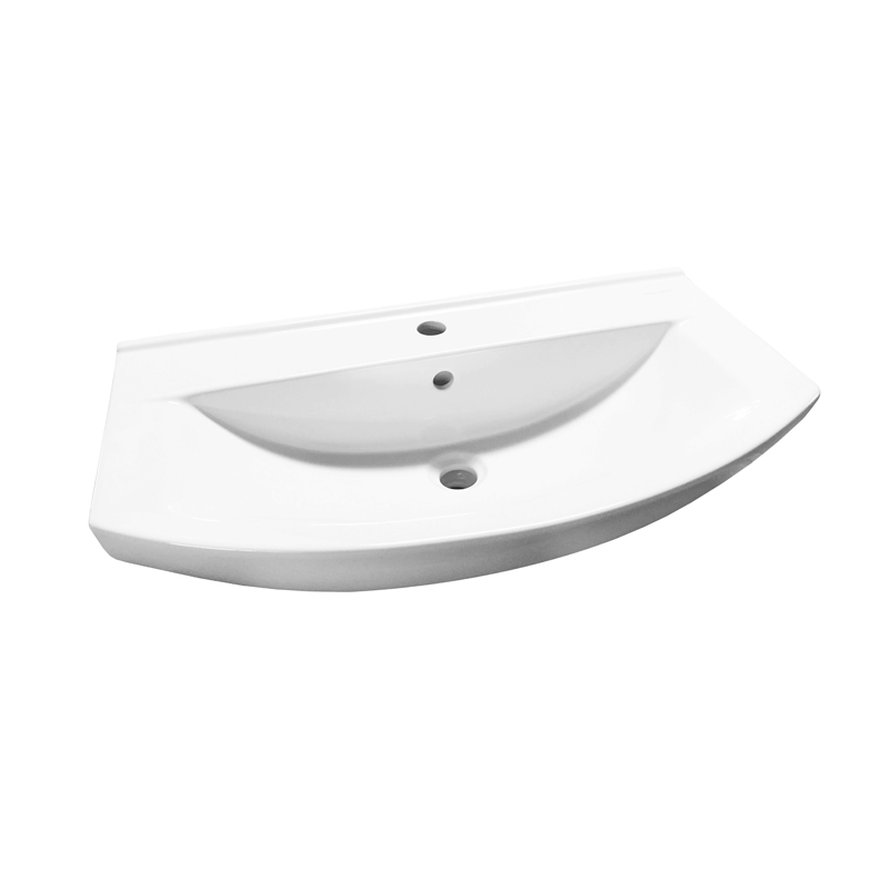 умывальник мебельный sanita luxe best 74,2x42,7 белый