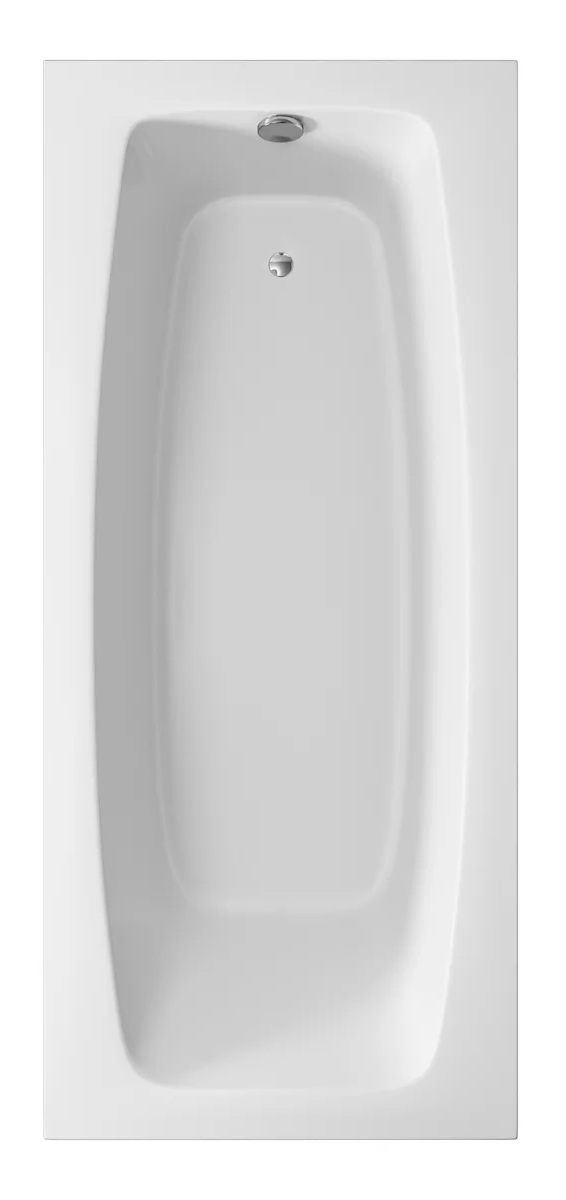 ванна акриловая vincea vbt-2s180-lg 180x80 белый глянец