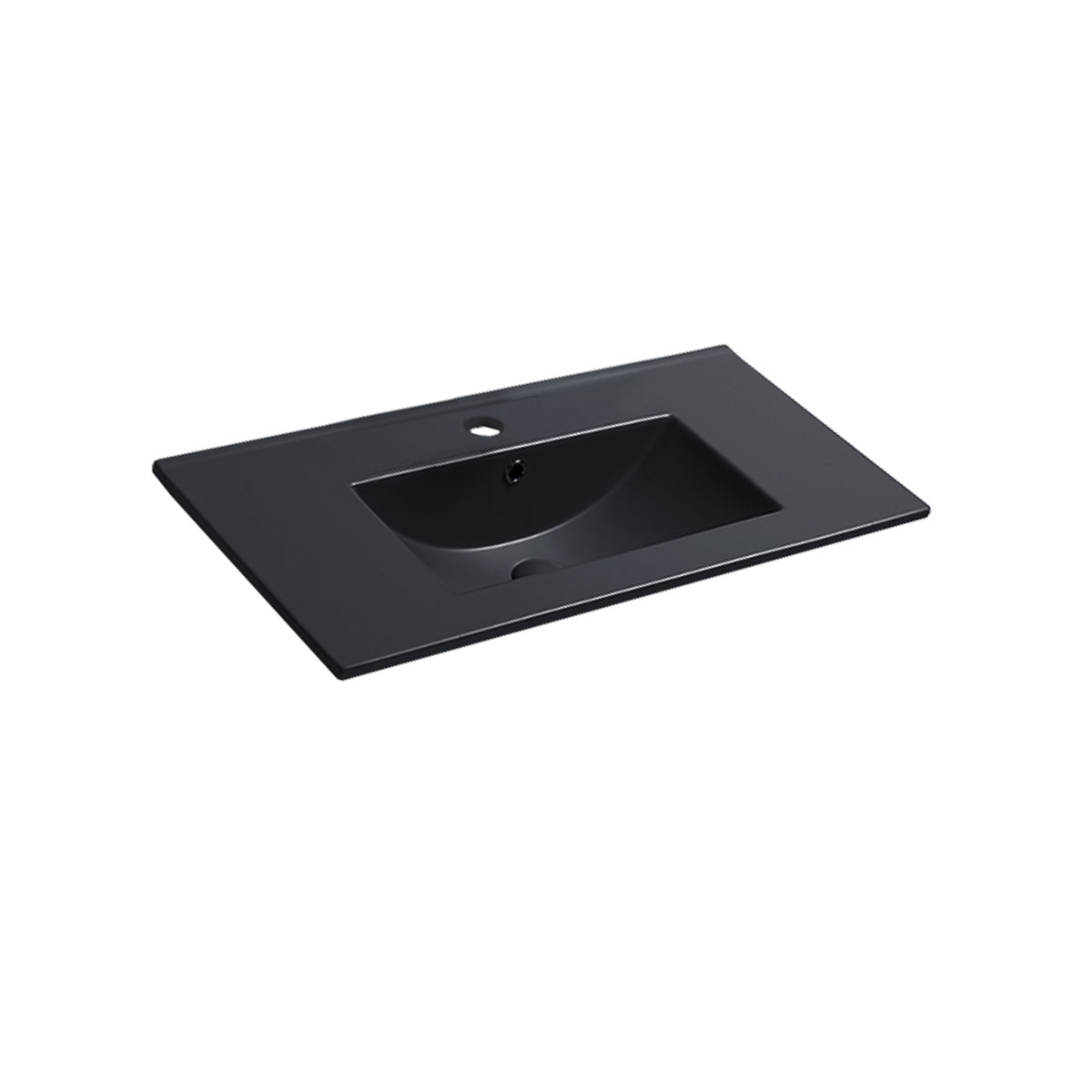 умывальник vincea vbs-13980mb 81,3x46,6 черный матовый