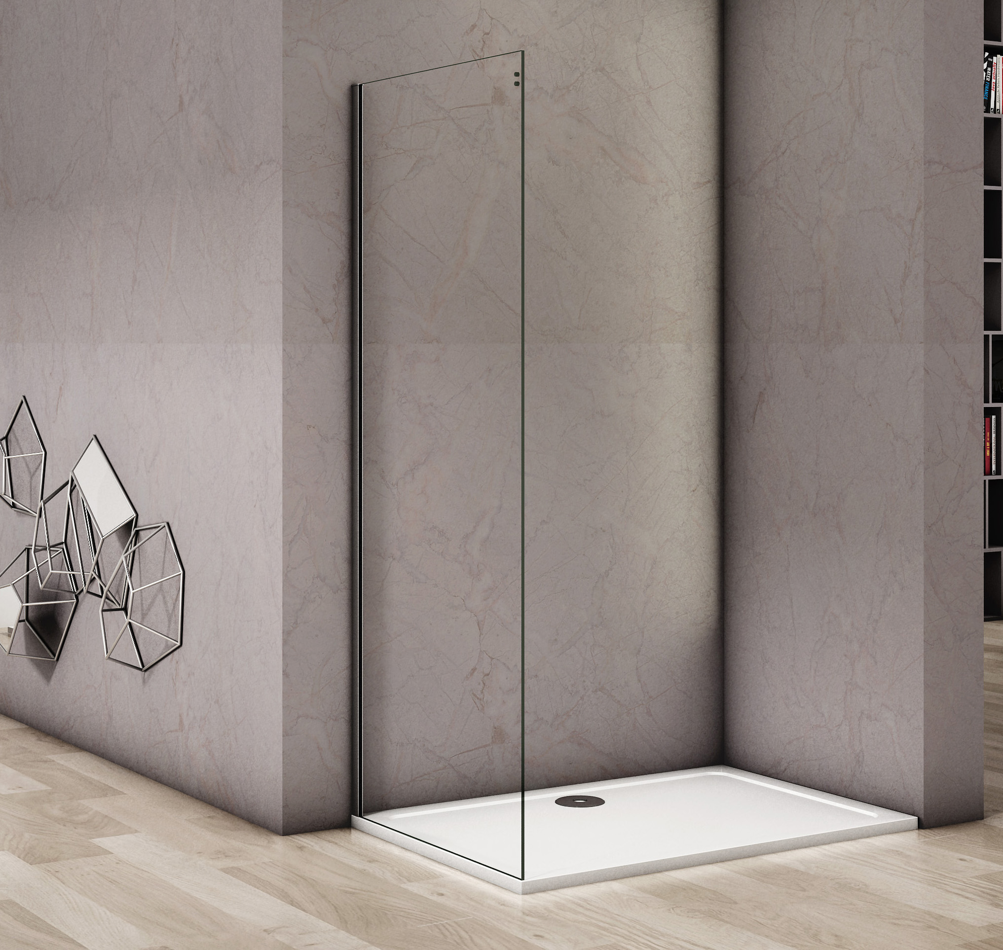 боковая часть gooddoor altair sp sp-90-c-ch 90x195