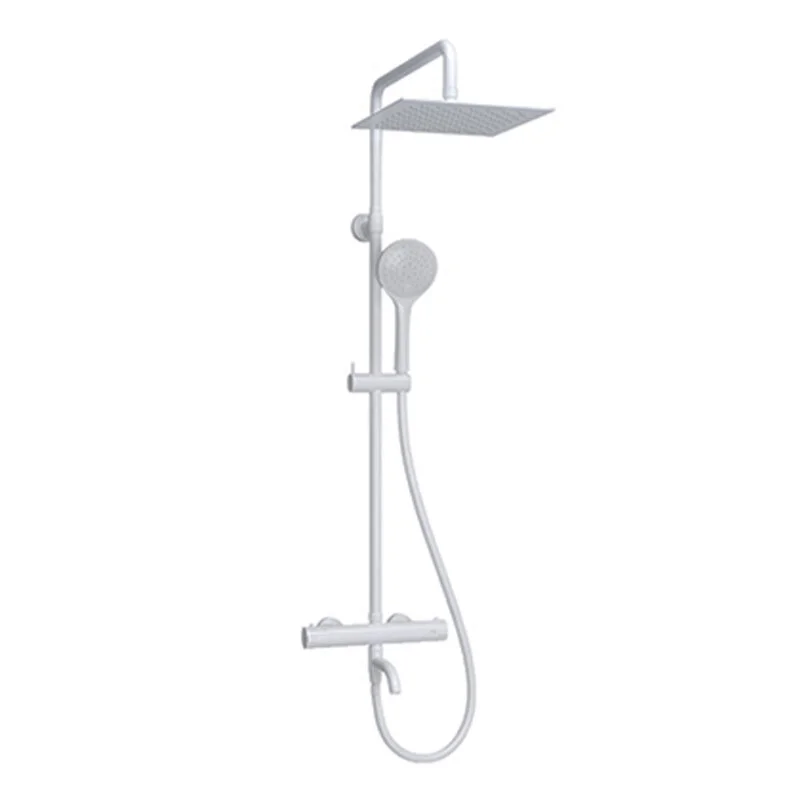 душевая стойка wasserkraft a188.254.155.wm thermo белый матовый